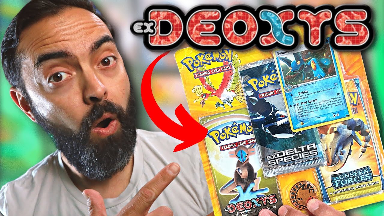 Opening EX Deoxys & Vintage Pokémon Packs (Chasing ⭐Rayquaza)