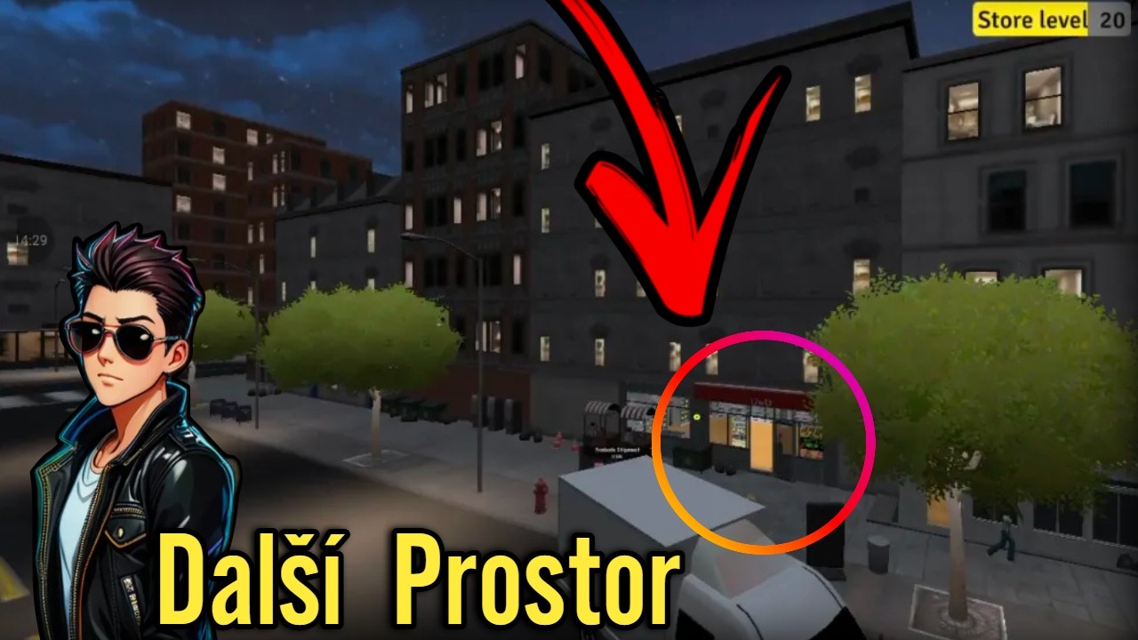 Supermarket simulator díl 3 Další prostor