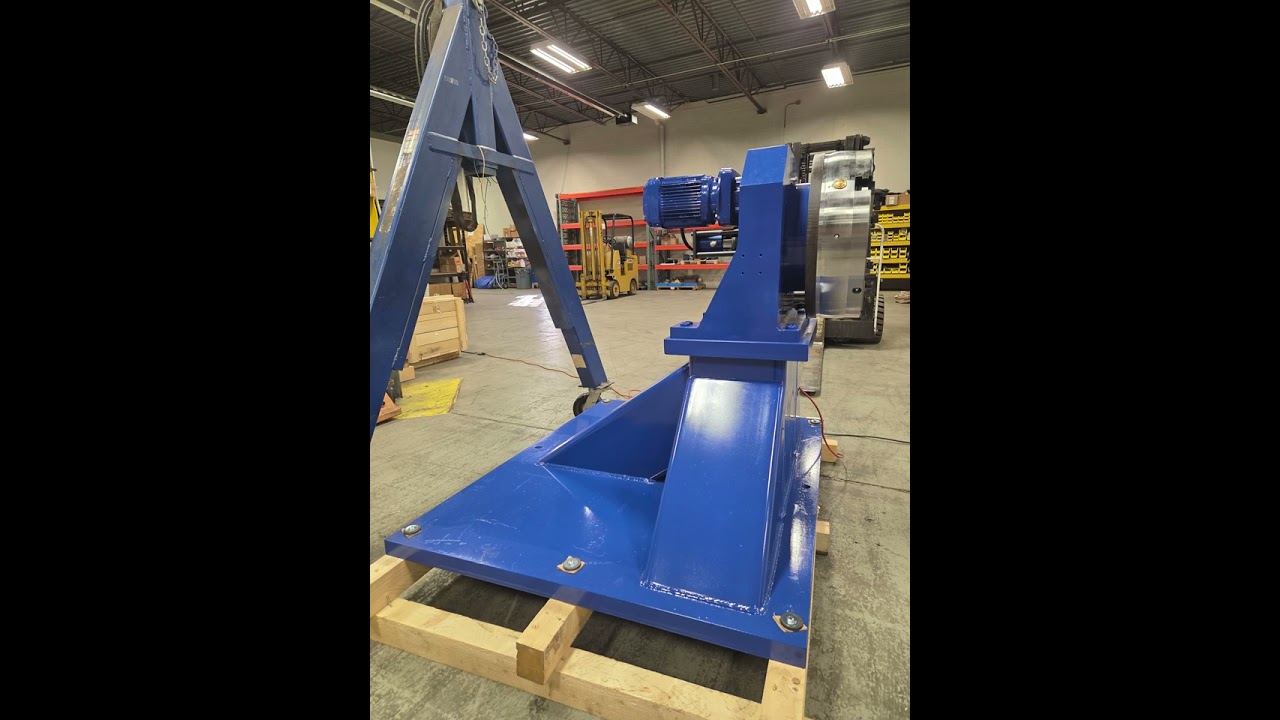 Motion Index Drives Trunnion Positioning System for Defense Industry