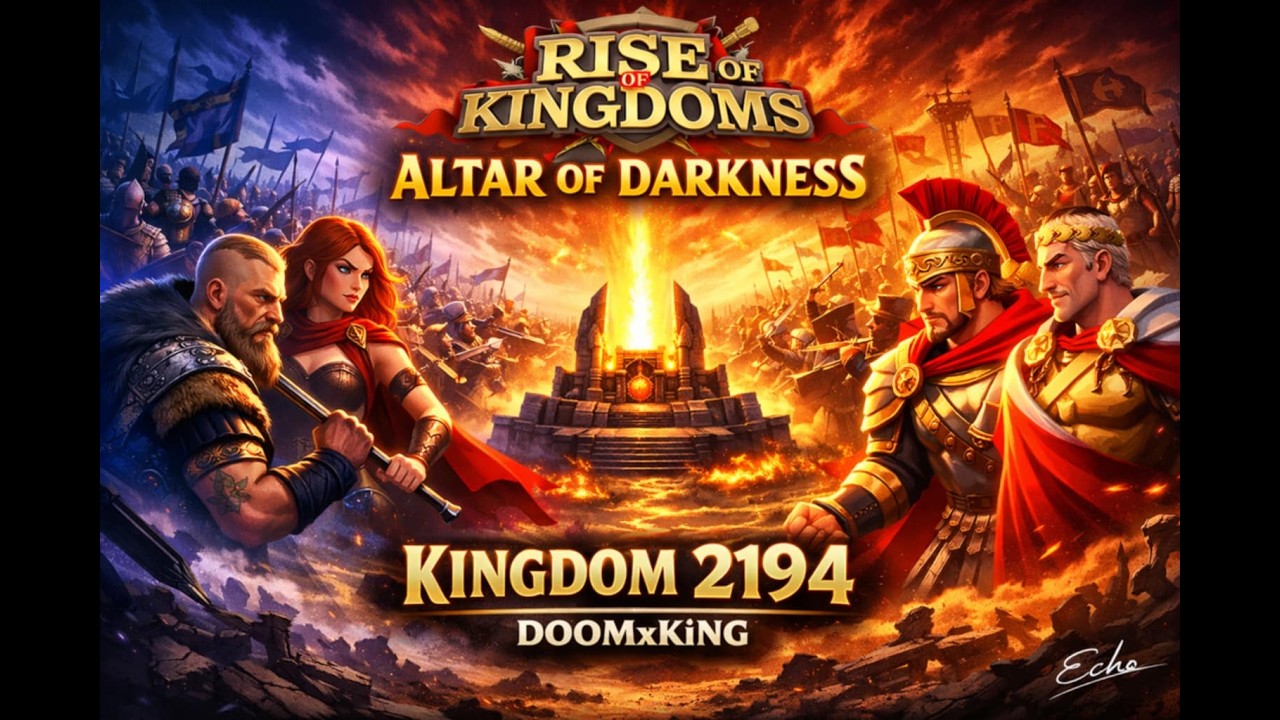 🔴LIVE R.O.K | ALTAR OF DARKNESS | FIRST FIGHT  | KINGDOM 2194 | STREAM DAY 170 ! LET'S GO !!!