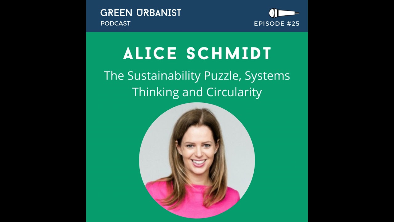 #25: Alice Schmidt (The Sustainability Puzzle) - Systems Thinking, Circularity and the End of Civ...