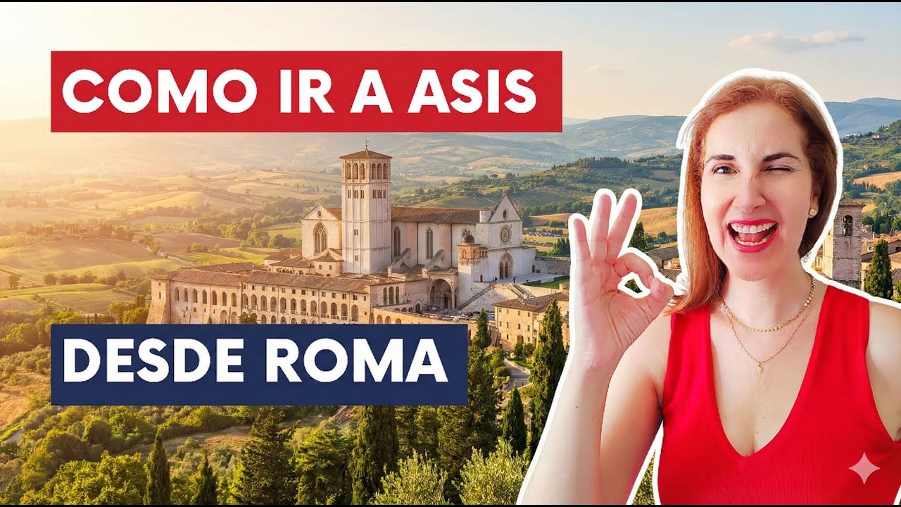 ✅Cómo recorrer ASIS desde ROMA-Viajar a Italia 🚂