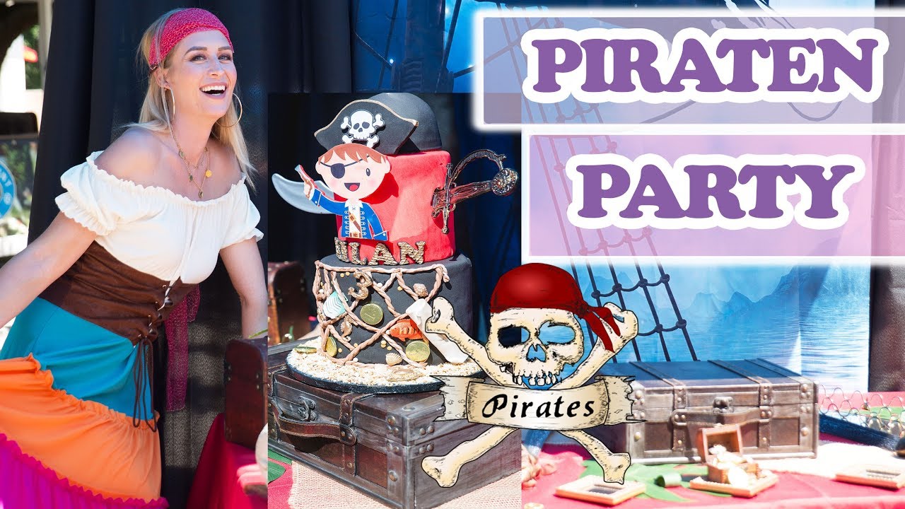 KINDERGEBURTSTAG PIRATEN PARTY Milan wird 3 Jahre alt