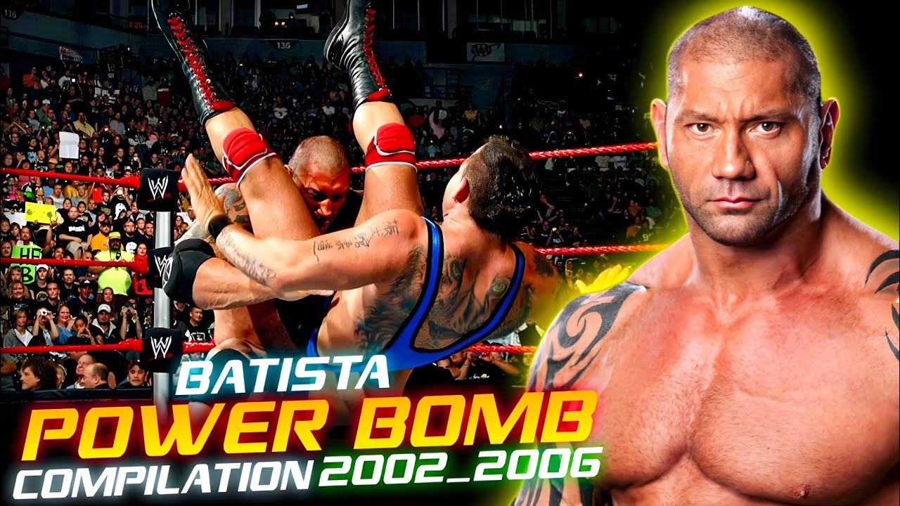 Wwe Batista (Power bomb) Compilation 2002_2006