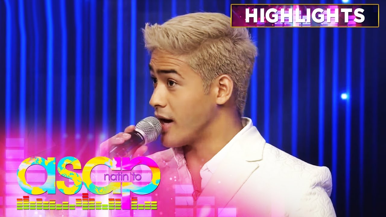 American Idol finalist Francisco Martin sets foot on the ASAP Natin 'To stage | ASAP Natin 'To