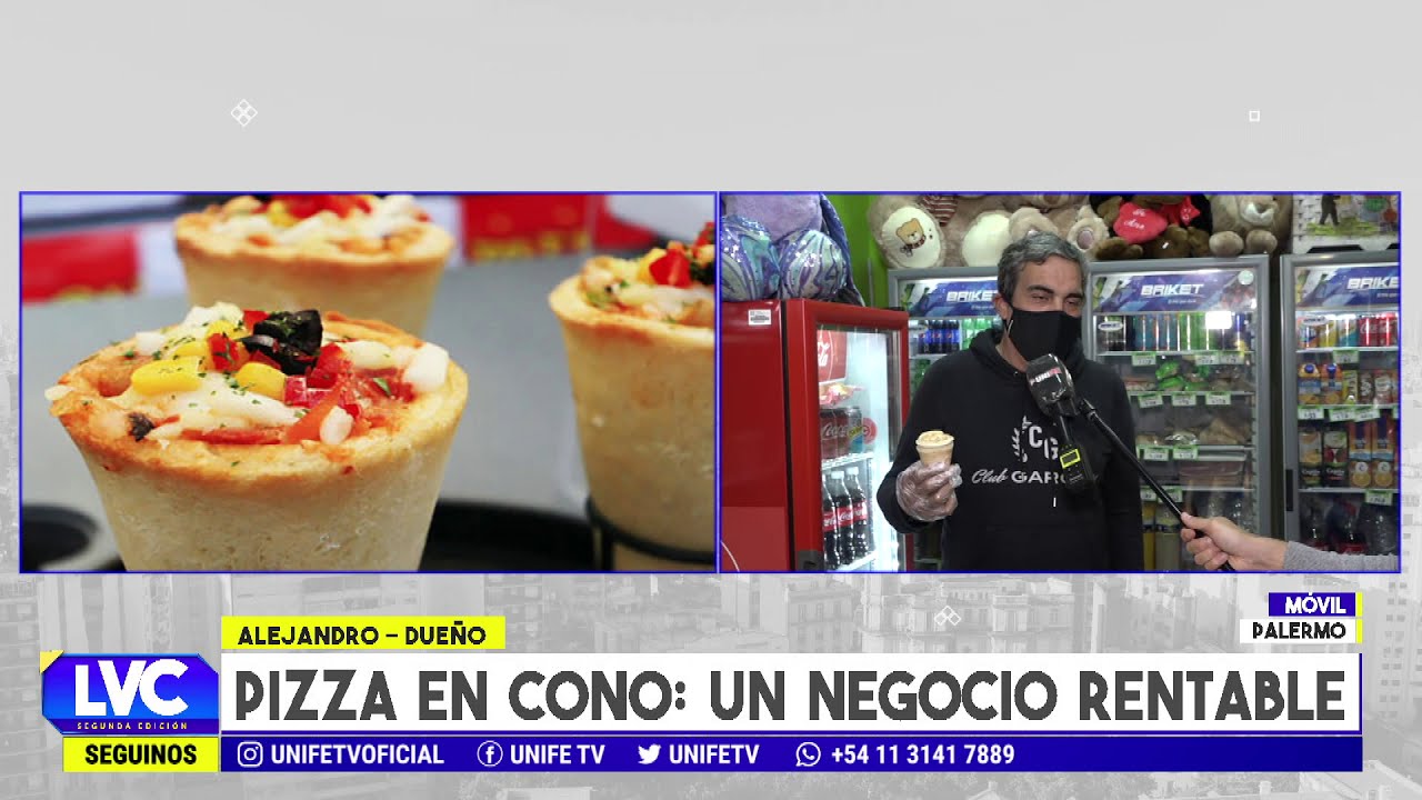 #LVC2 - ¿Es un helado? ¡No, es una pizza en cono!
