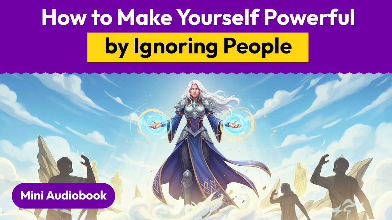 Make Yourself Powerful by Ignoring People | Mini Audiobook
