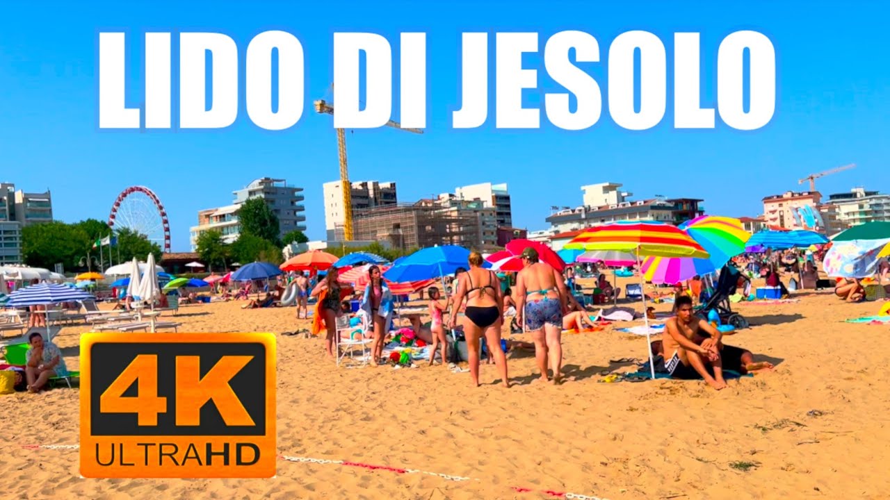 Italy, Lido Di Jesolo summer walk, 21 July 2024