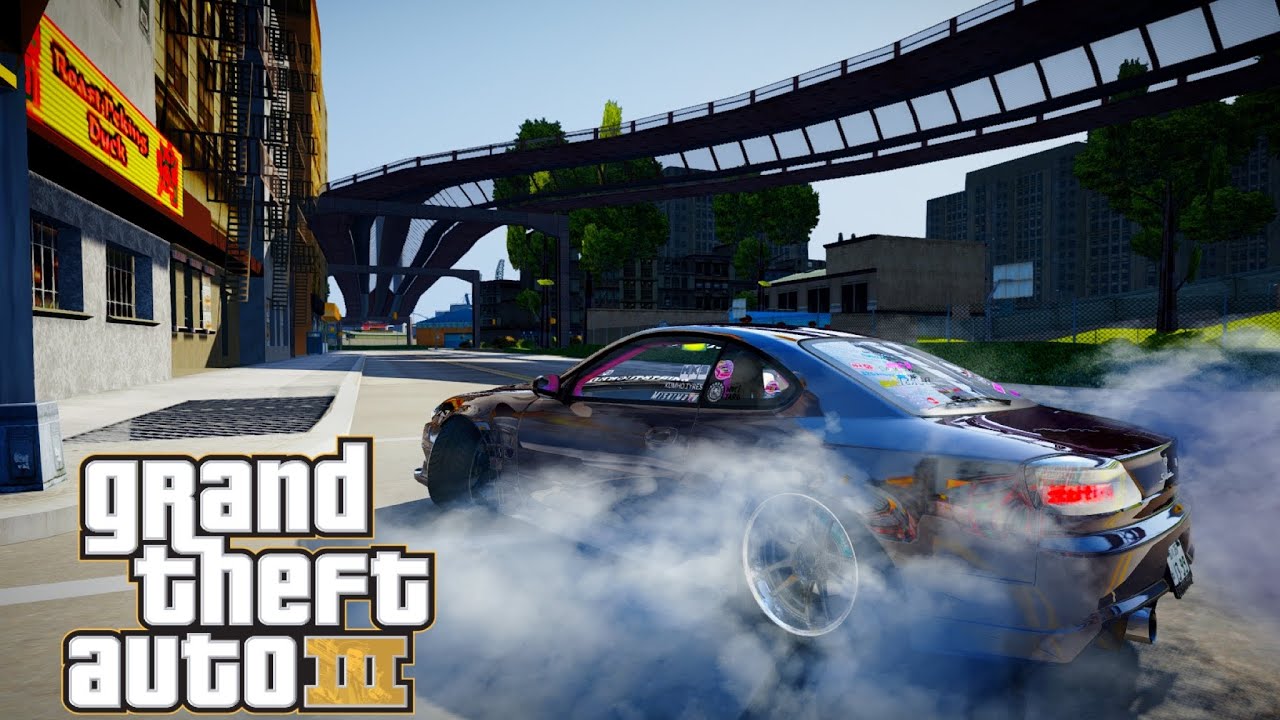 DRIFTING in GTA 3 Liberty City - Assetto Corsa