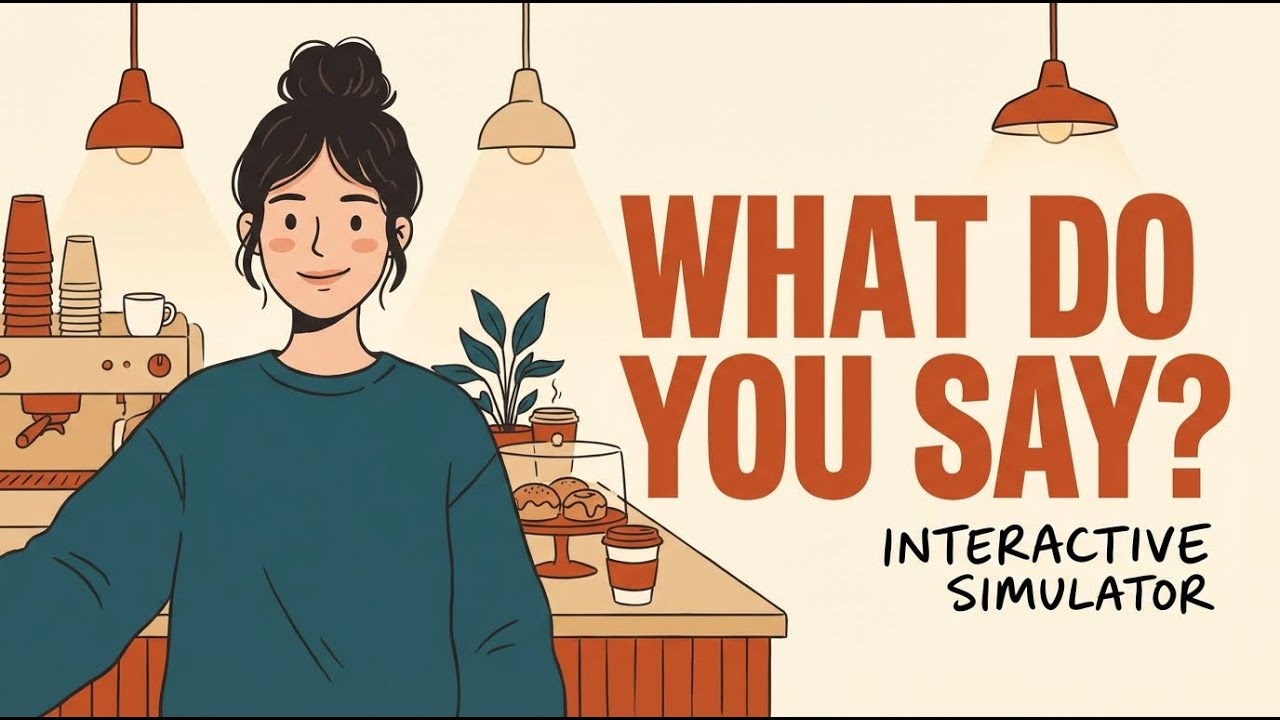 Real Life English: The Coffee Shop Simulator (Speaking Practice)