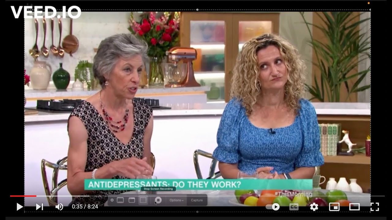 Professor Joanna Moncrieff & Dr. Ellie on This Morning 21/7/22 (Chemical imbalance)