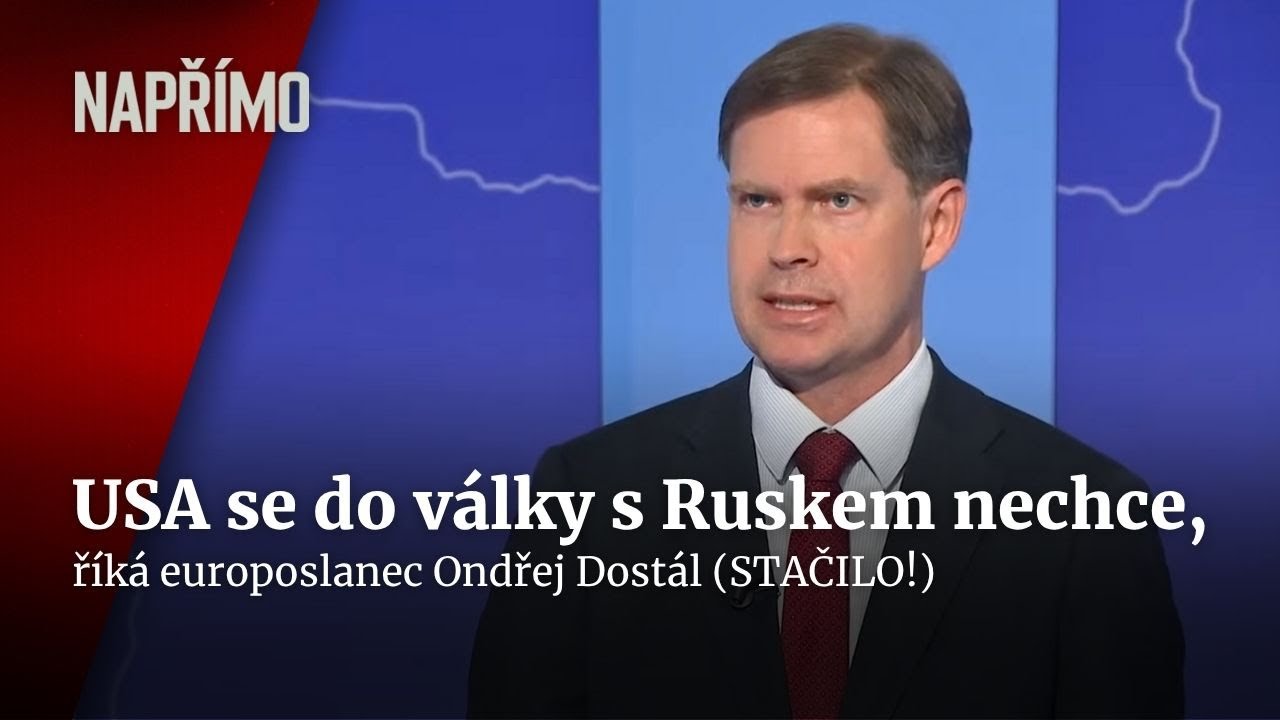 Dostál: Rusko je neporazitelné. USA se do války nechce a Evropa na to nemá | Napřímo