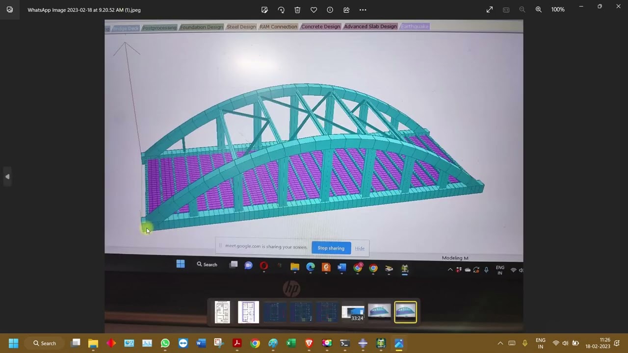 Steel truss bridge modelling in abaqus