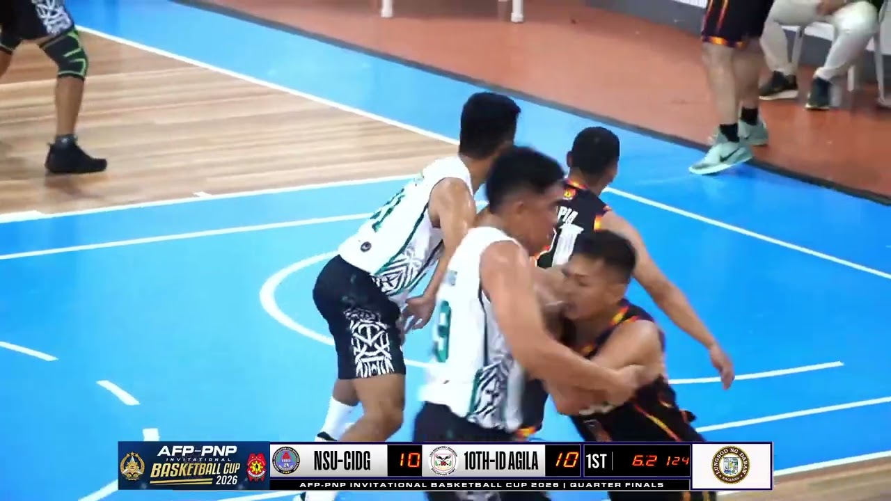 AFP-PNP Invitational Basketball Cup 2026 Quarter Finals Game 2 - NSU CIDG VS 10TH ID AGILA