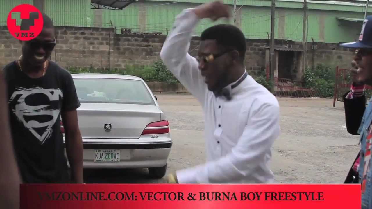 Burna Boy & Vector- freestyle (VMZ Entertainment)