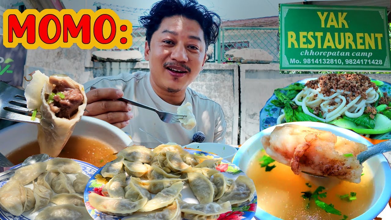 30 tibetan Momo with bonemarrow soup, Keema Noodle so Yum | Yak Restaurant