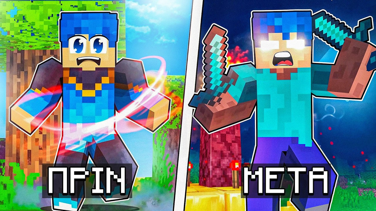Minecraft ΑΛΛΑ ΜΕΤΑΜΟΡΦΟΝΟΜΑΙ σε ΤΡΟΜΑΚΤΙΚΟΥΣ ΜΥΘΟΥΣ!