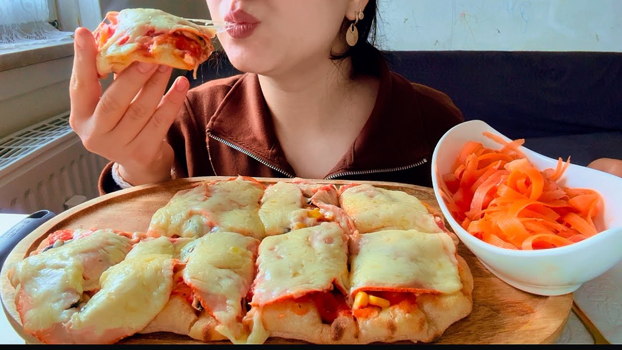#mukbang #asmr PİZZA😋
