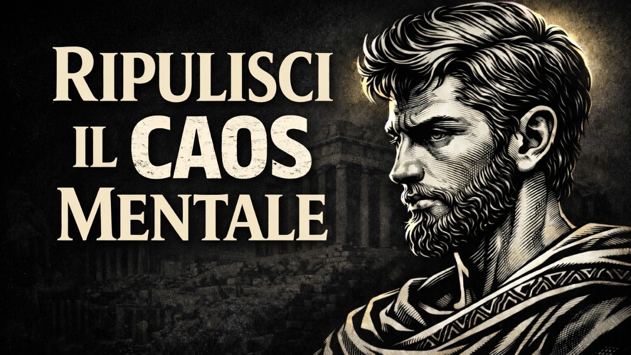 8 ABITUDINI STOICHE PER RIPULIRE IL CAOS MENTALE E RITROVARE CALMA INTERIORE