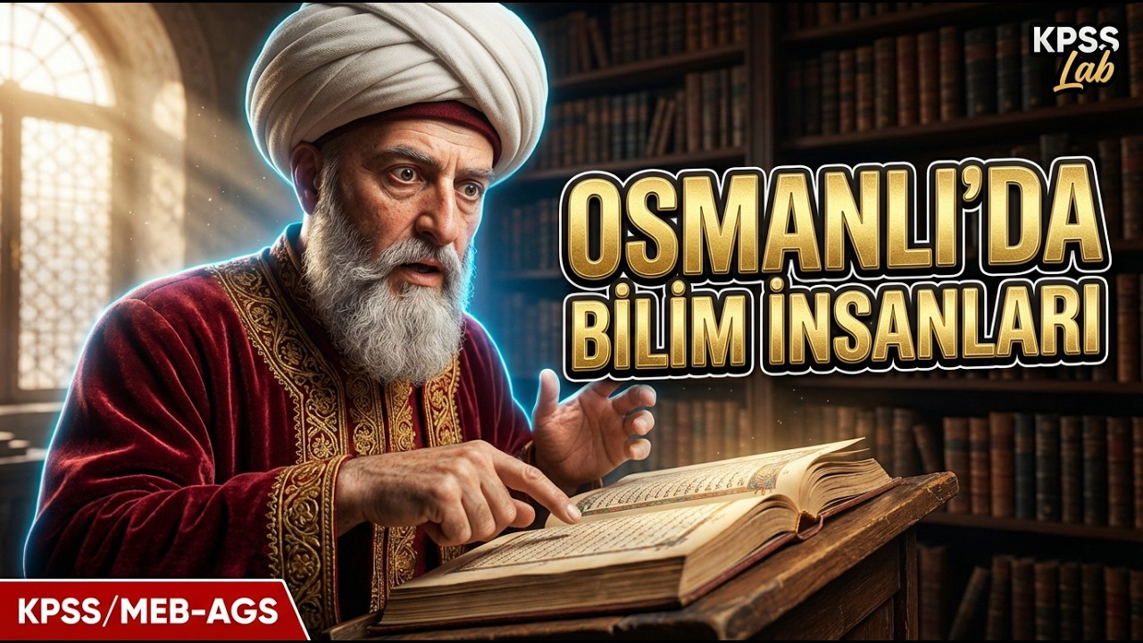 Osmanlı'da Bilim İnsanları | KPSS / MEB - AGS Tarih 2026 | KPSS Lab #70