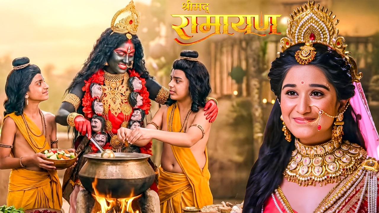 माँ काली ने लव-कुश के लिए बनाया भोजन ! || Shrimad Ramayan | Full Episode ||