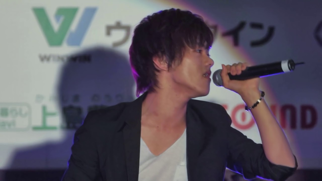長江崚行「君が好き (清水翔太)」2015/08/23 とんぼりリバーウォーク道頓堀