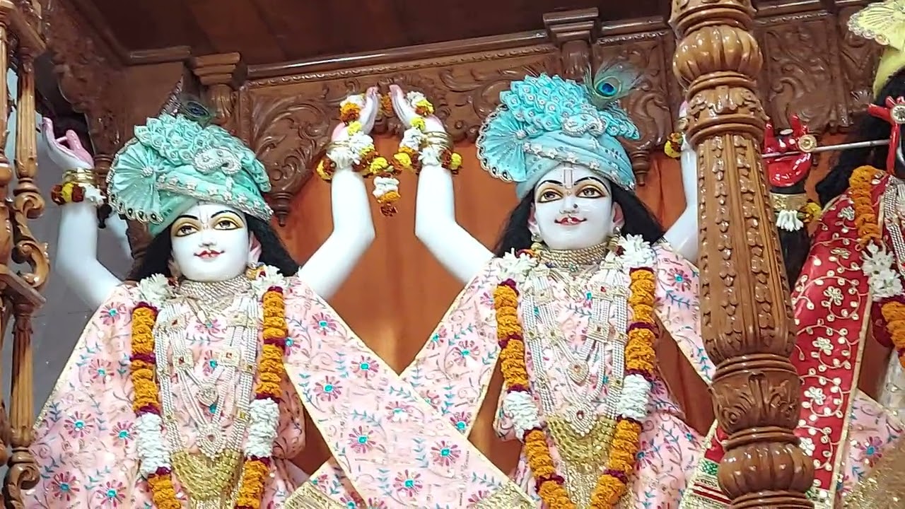 Joyramchak Mahaprabhu Mandir Bhog Aarti || মহাপ্রভুর মধ্যাহ রাজভোগ আরতি#Radhe #Kirtan #nati #Govinda