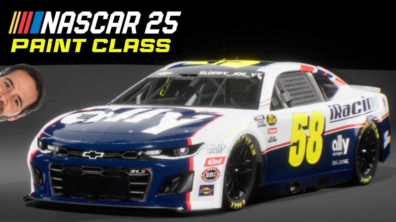 (КАК) NASCAR 25 Paint Booth: 2011 Джимми Джонсон
