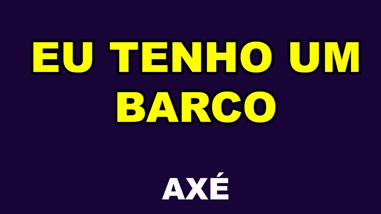 Luciano - Eu tenho um barco / Jerusalém que bonita és - Corinhos diversos (Axé)