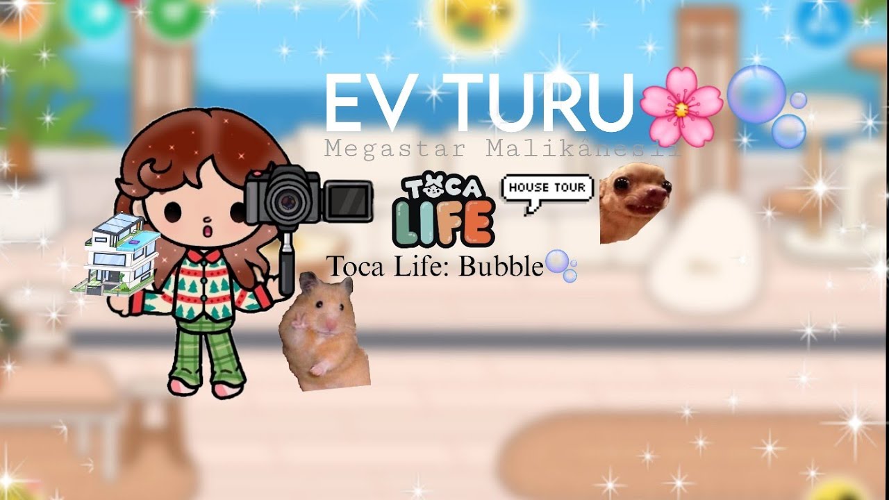 EV TURU!?🌸/Çok Detaylı Mı? Bilmiyorum🙂‍↕️/Toca Life: Bubble🫧