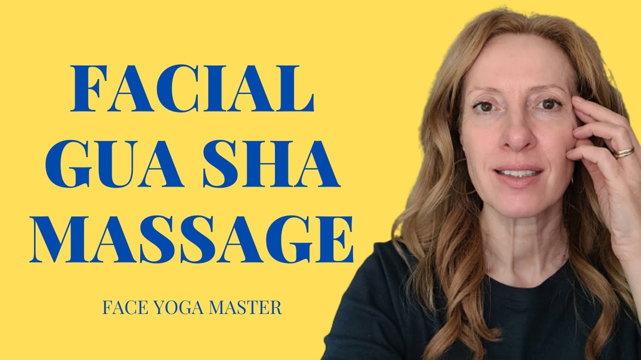 Facial Lymphatic Drainage Massage Gua Sha