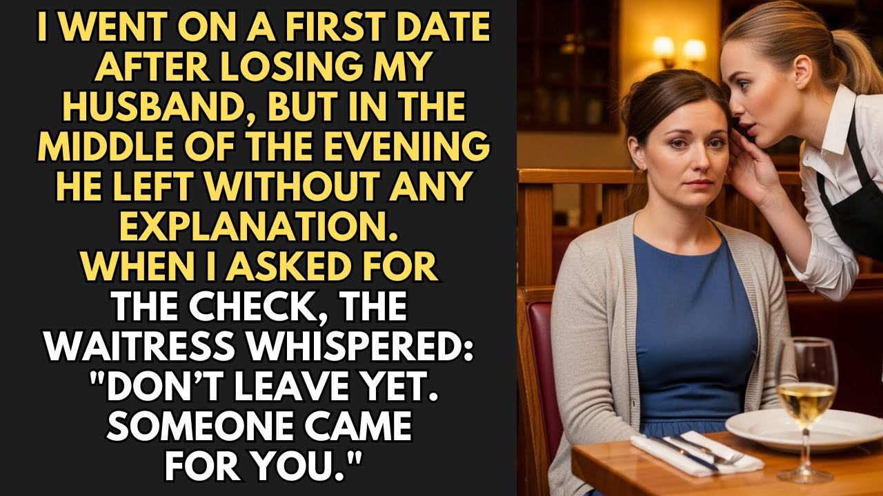 I Went On A First Date After Losing My Husband, But In The Middle Of The Evening He Left Without...