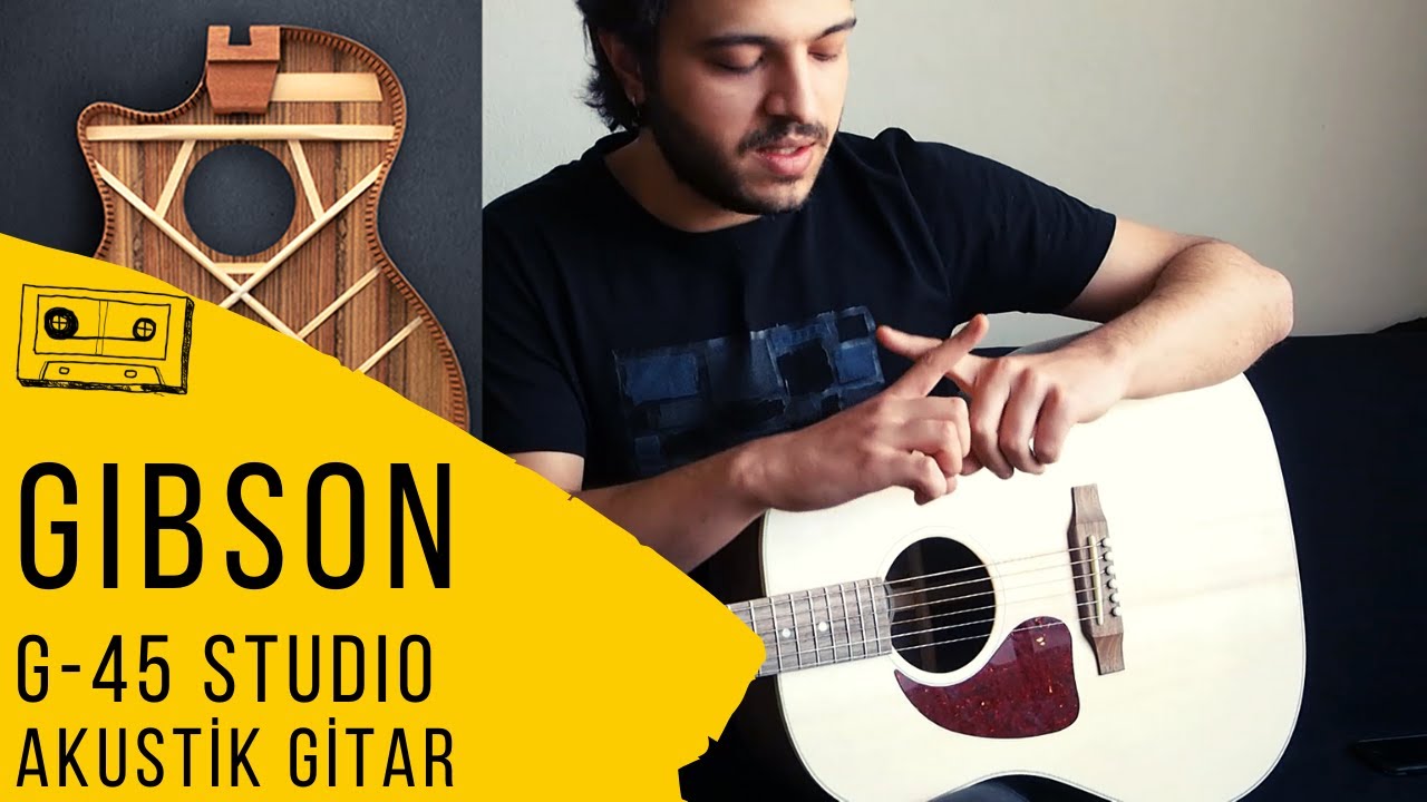 Yeni Akustik Gitarım - Gibson G-45 Studio (Yorumlar - Ses Örnekleri)