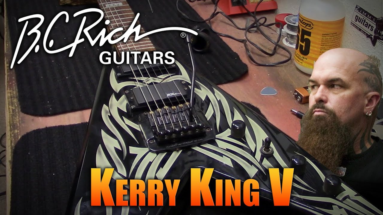 B.C. Rich Kerry King V Restring!