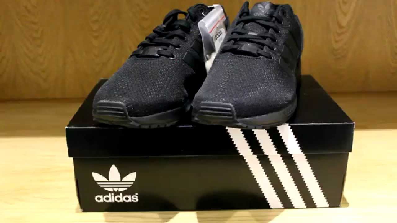 Adidas ZX Flux 'Triple Black' - Review