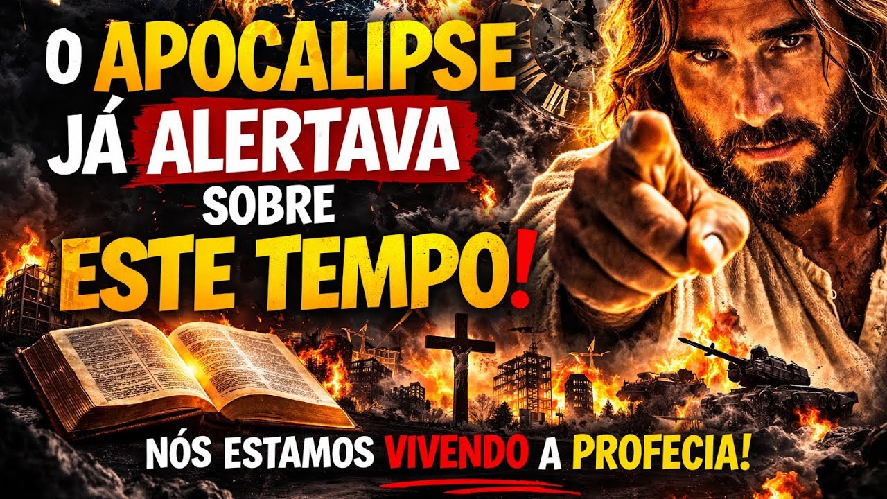 O APOCALIPSE JÁ FALAVA SOBRE ESTE TEMPO MAS VOCÊ OUVIU?!