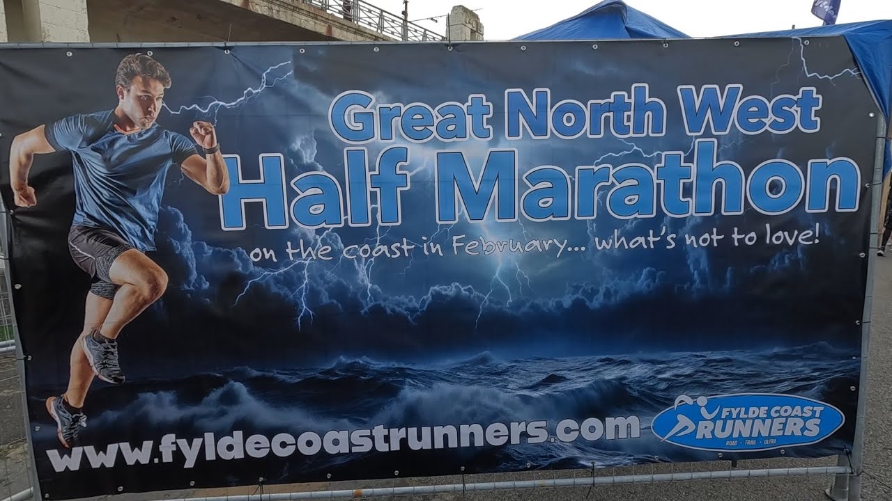 Great North West half marathon in Blackpool 16.02.25