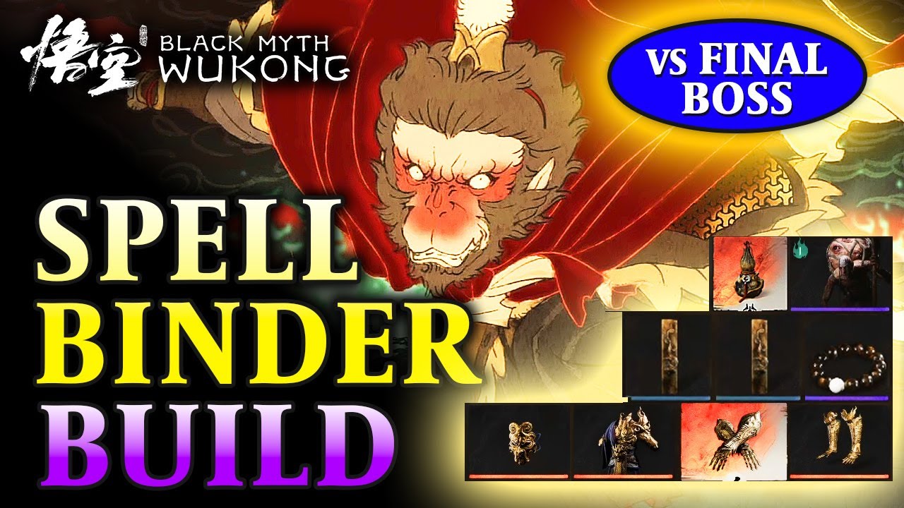 Black Myth Wukong: OP Spell Binder Build for MASSIVE DPS vs Final Boss (Guide)
