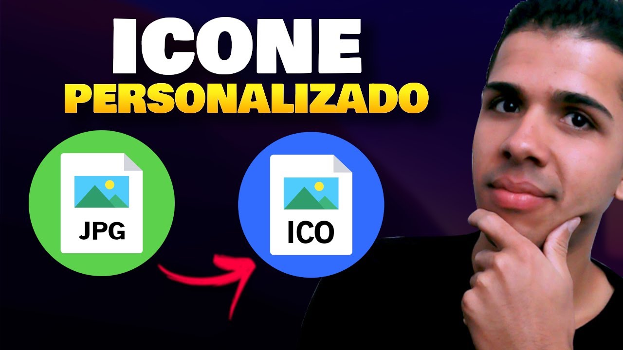 Como converter imagem em ico - &iacute;cone personalizado