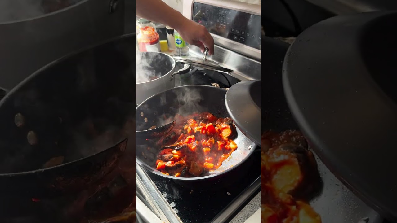 Aubergines sausage 1