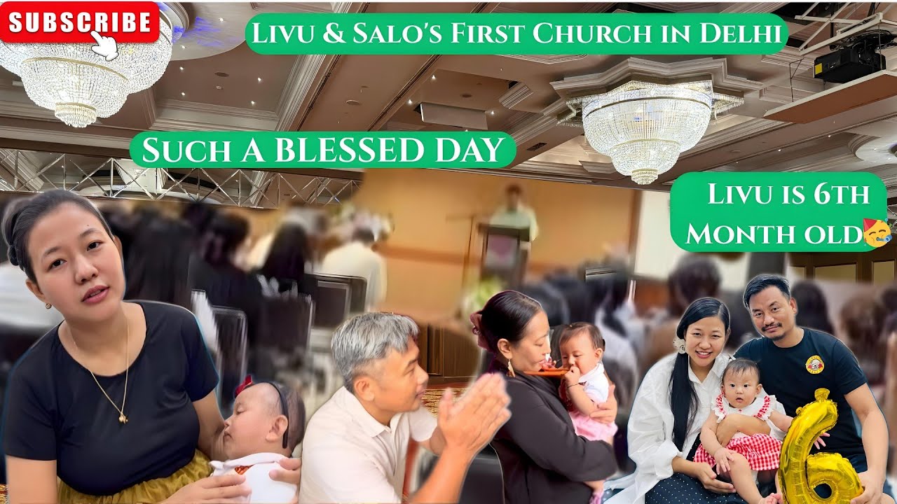 Our first Sunday Church in Delhi | Sumi Christian Fellowship Delhi | Daily Vlog