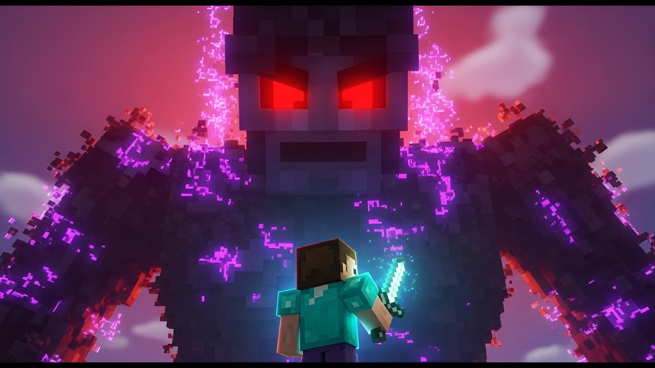 Steve vs. GIANT Herobrine: The IMPOSSIBLE Battle! (Level 9999 - Minecarft Animation)