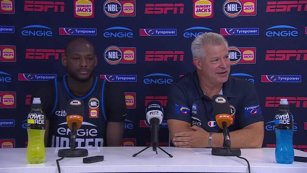 Dean Vickerman and Milton Doyle press conference vs South East Melbourne Phoenix - Round 22, NBL26