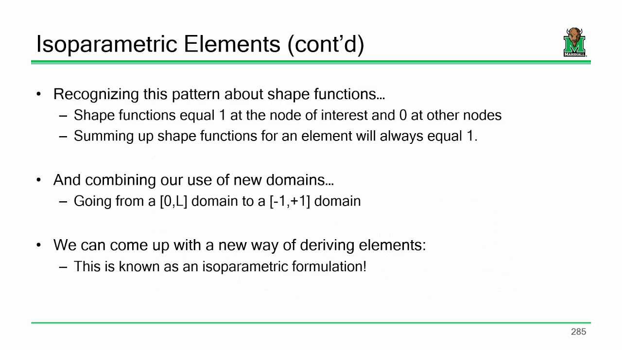 ENGR 570 Lecture 13: Isoparametric Formulations (2016.02.25)