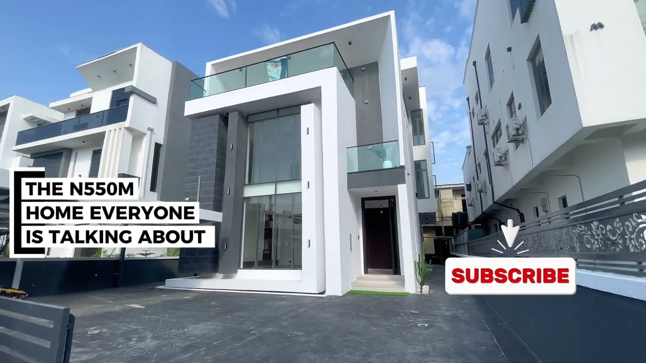 THE INTERIOR OF THIS N550M HOME IN IKOTA IS MIND BLOWING😍