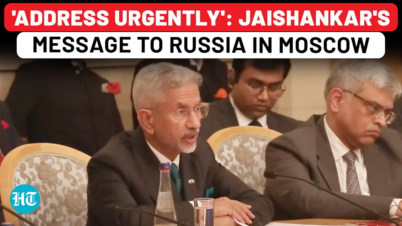 Jaishankar’s Big Message To Russia On Trade, Tariffs In Moscow: ‘We’re Meeting In Backdrop Of…’