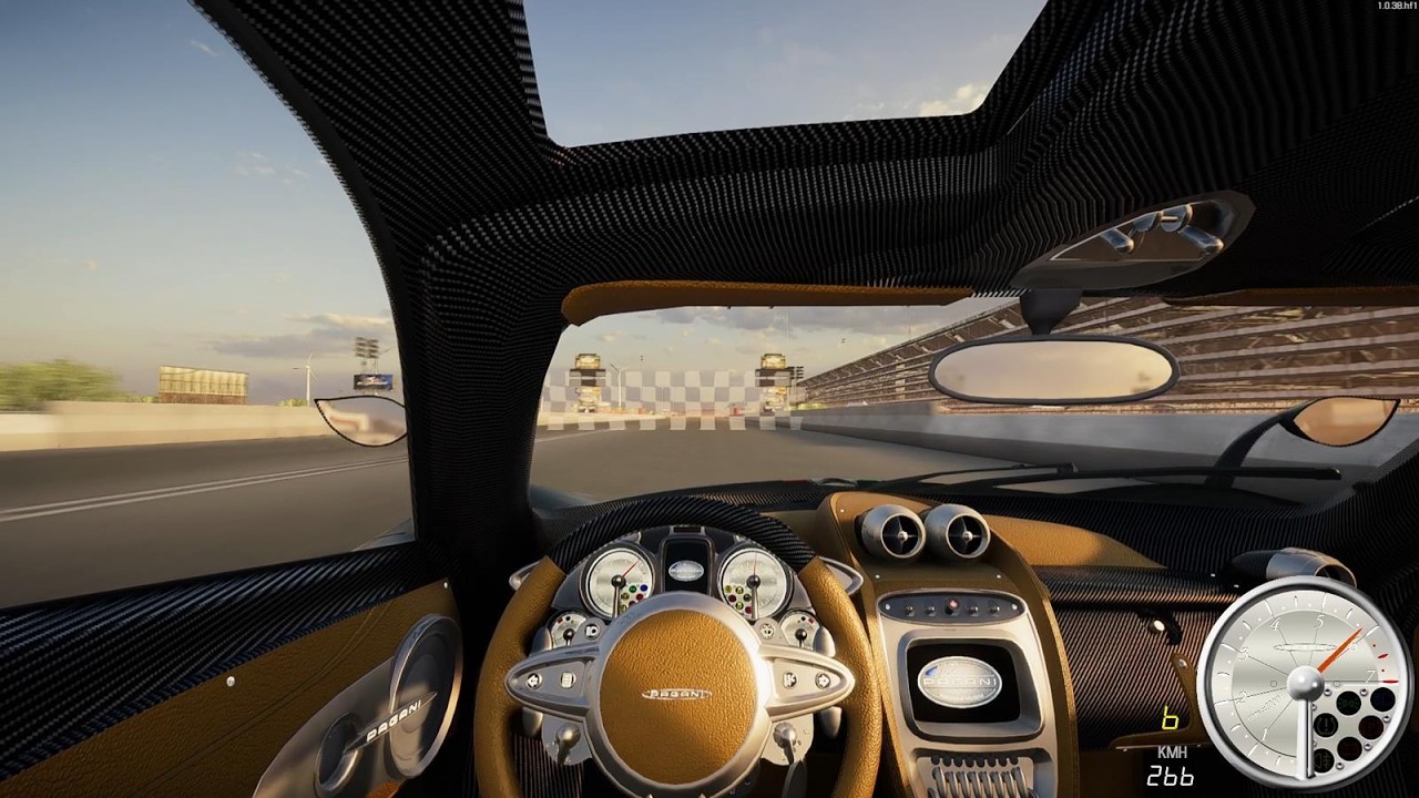Pagani Hyuiara Tempesta tuned restoration with drag strip run no music ASMR