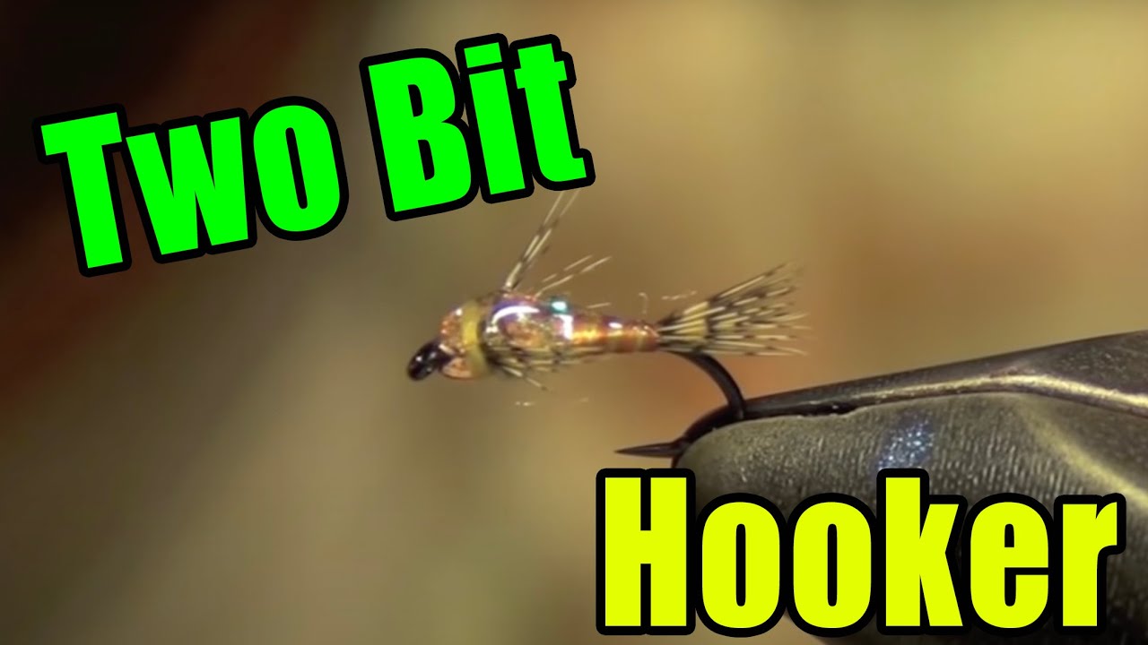 Two Bit Hooker Fly Tying - Great Heavy Tungsten Dry Dropper Fly - Charlie Craven Pattern