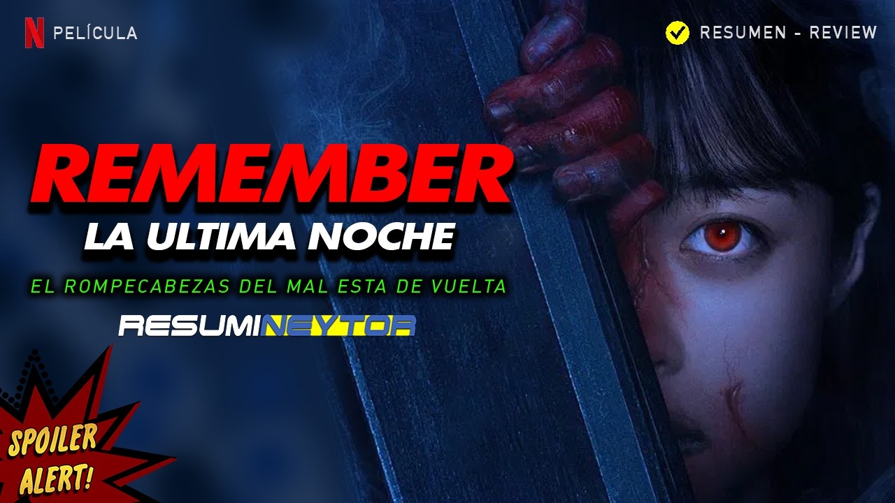 REMEMBER: El JUEGO del MAL esta de VUELTA | Karada Sagashi: The Last Night (2025) || #resumen