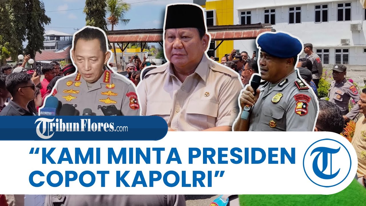 Imbas Pemecatan Kompol Cosmas Kaju Gae, Mahasiswa Cipayung Plus di Ende Minta Kapolri Dicopot